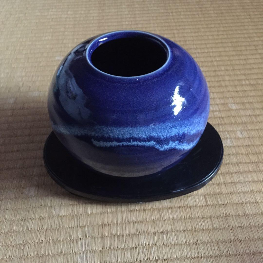 壺と湯呑み オホーツク焼