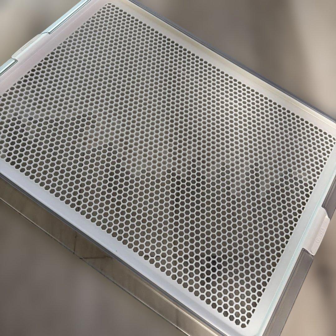 ボンビアルコン ペットレークリアメッシュ M ワイド トイレトレー 2点