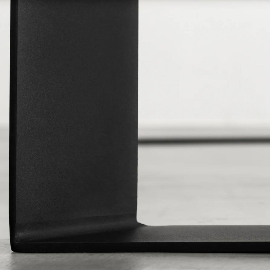 KANADEMONO ダイニングテーブル Black Steel