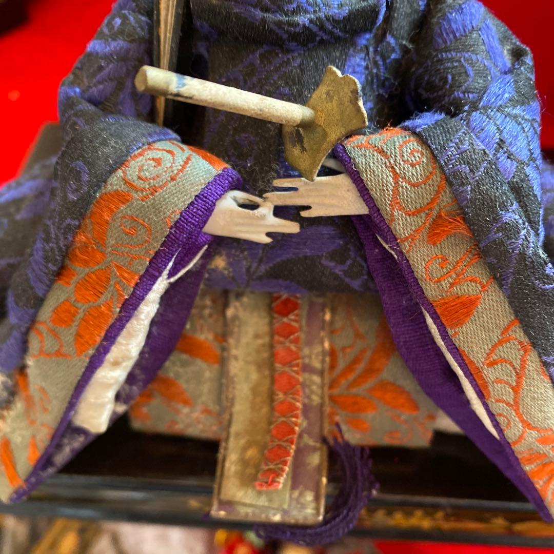 雛祭り　古い内裏雛　芥子びな　明治ごろ