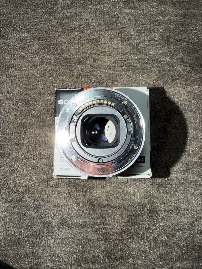 Sony 交換レンズ　a Eマウント　単焦点　50mm F1.8