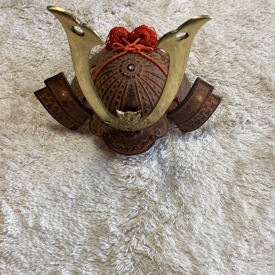 レトロ　兜　骨董　置物