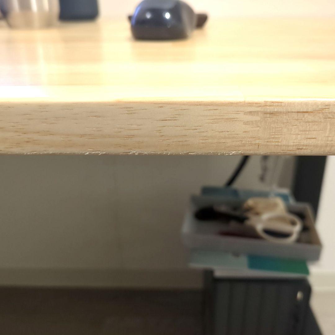 かなでもの テーブル 140cm×70cm ラバーウッド