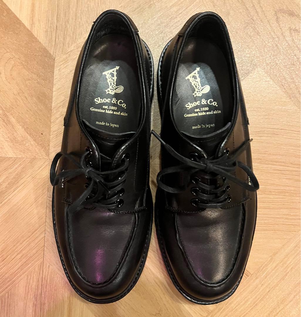 靴 Shoe & Co. U-Tip Derby Shoes GORE-TEX