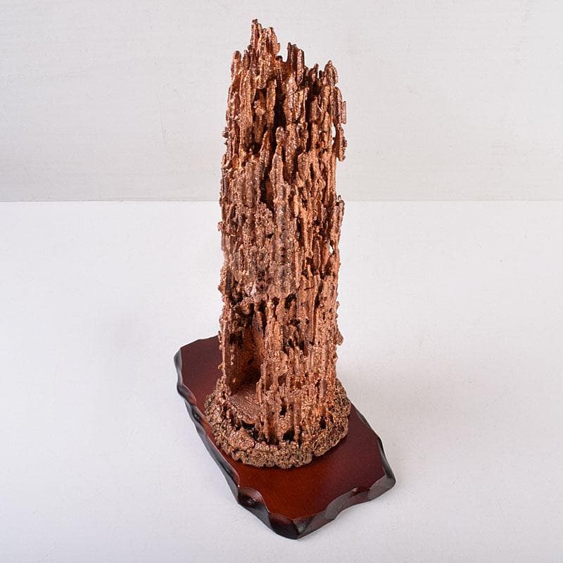 銅滴　含金銀銅製　住友金属鉱山株式会社謹製　台・立札付　共箱　V　R8905H