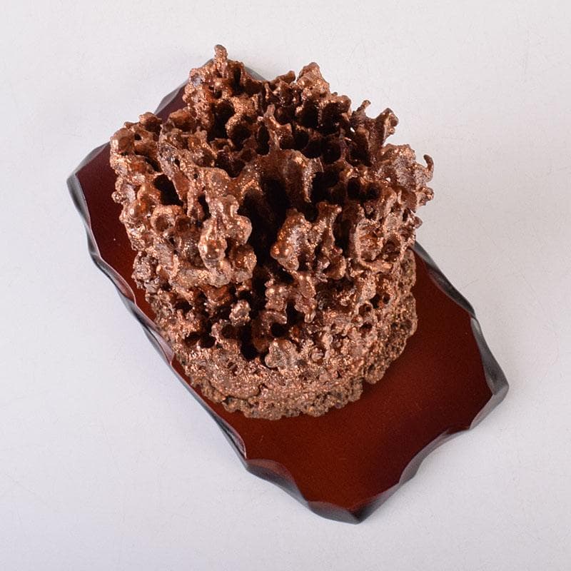 銅滴　含金銀銅製　住友金属鉱山株式会社謹製　台・立札付　共箱　V　R8905H