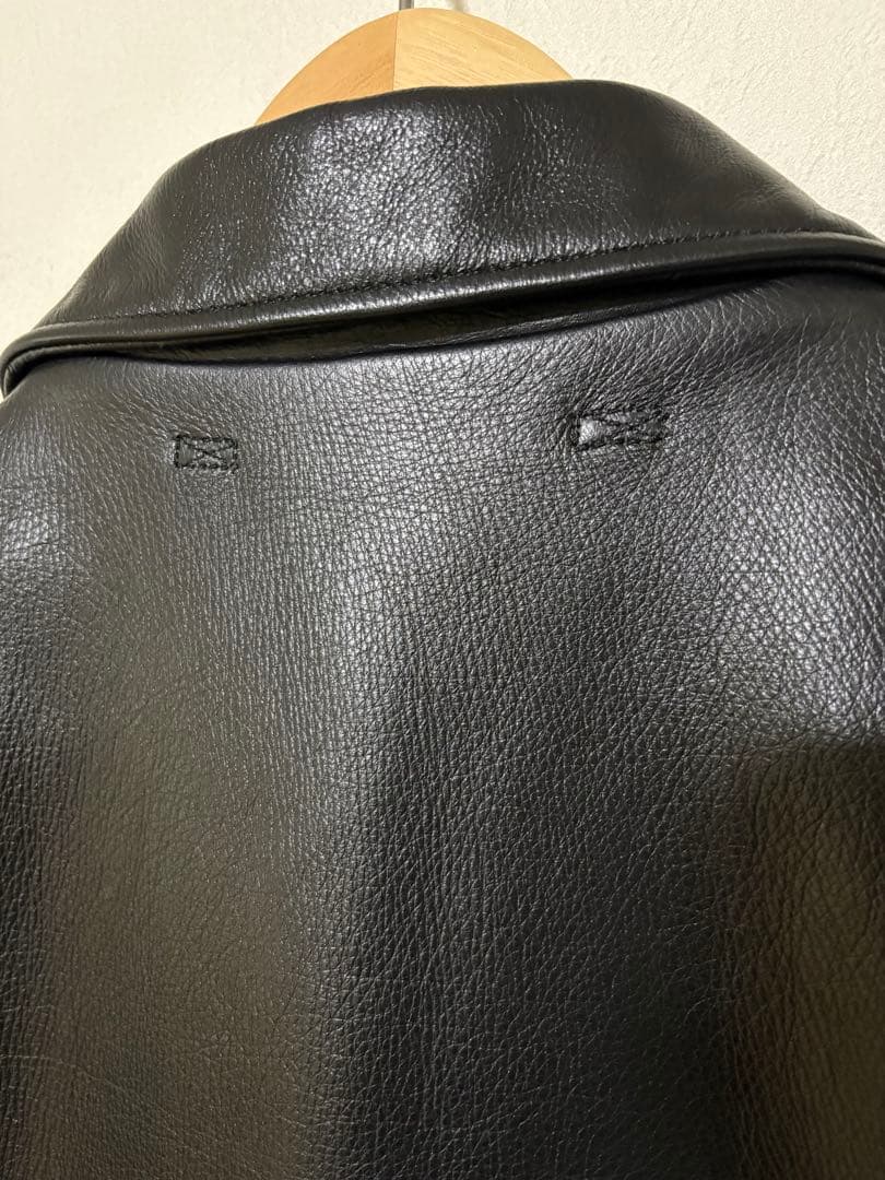 も*ー様 Deluxe Clothing ライダース シングル レザージャケット
