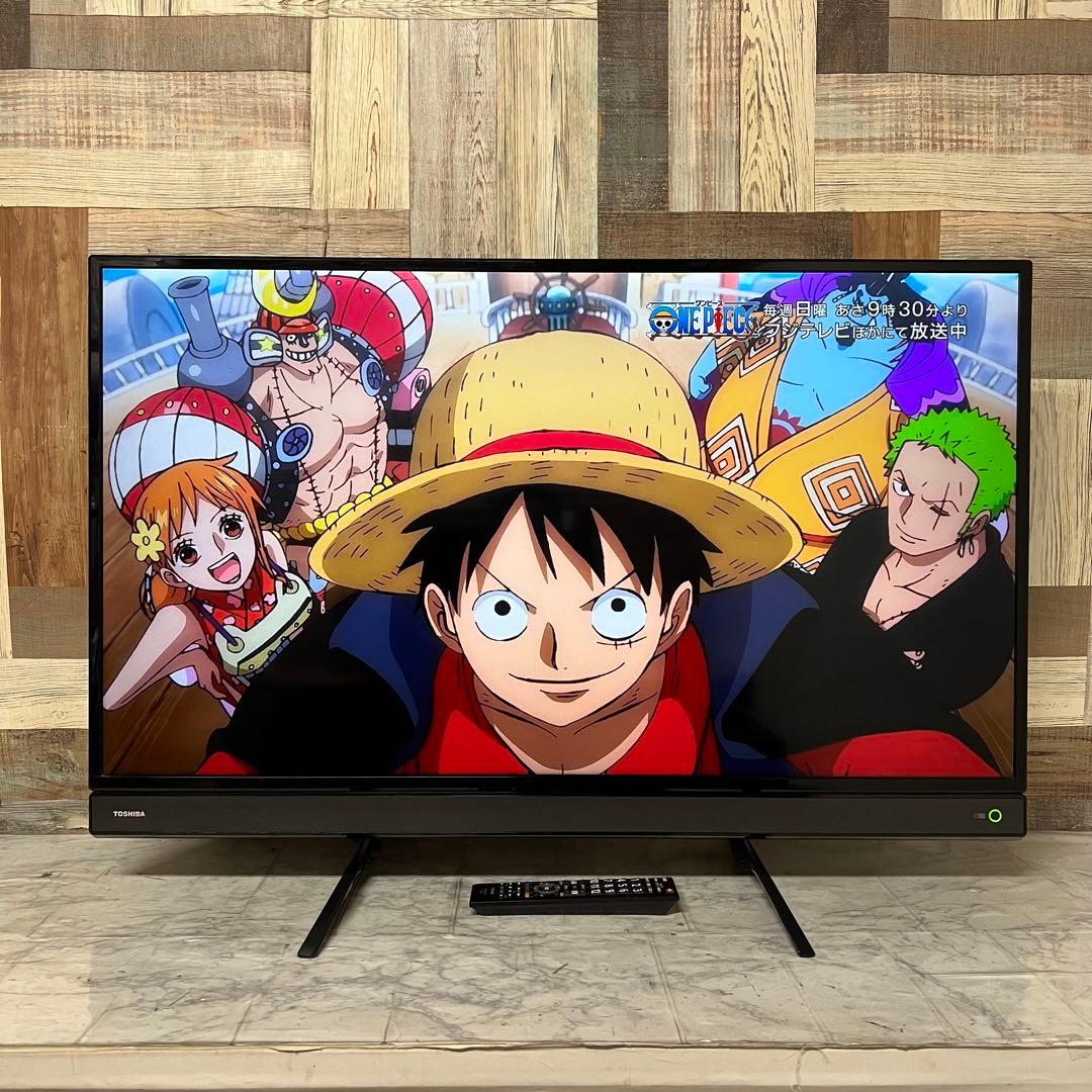 即日受渡❣️全国送料込東芝40V型明るさクッキリREGZA地デジBS CS内蔵