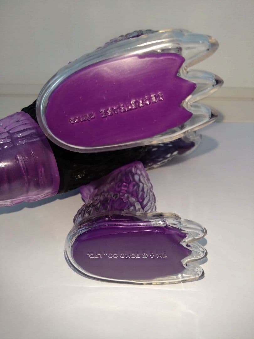 ■新品■シークレットベース ゴジラ ソフビ X-RAY パープル クリア