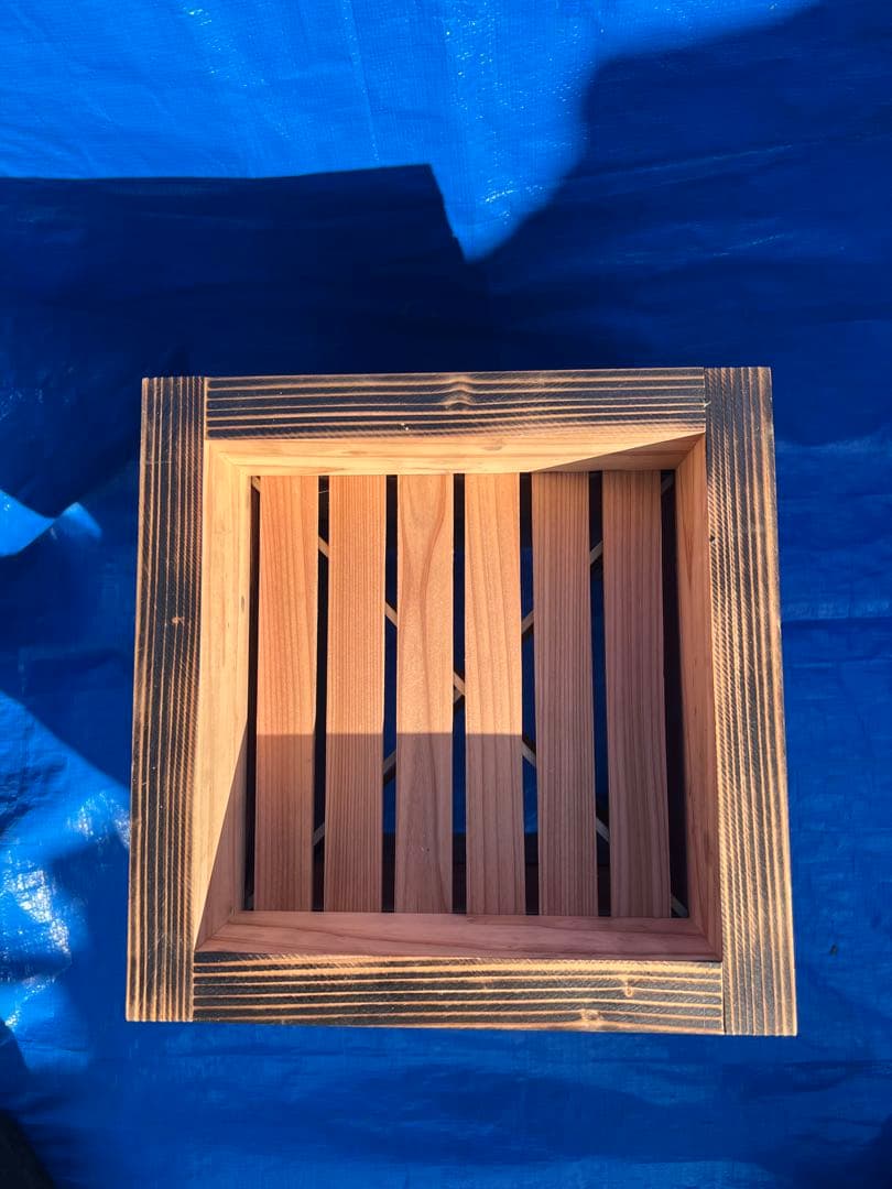 ニホンミツバチ　重箱式巣箱　営巣用巣箱3段　板厚3cm