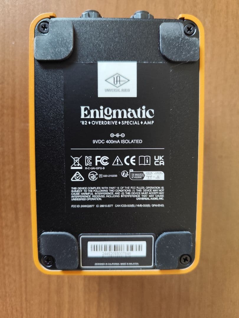 UAFX Enigmatic ’82 Overdrive Special Amp