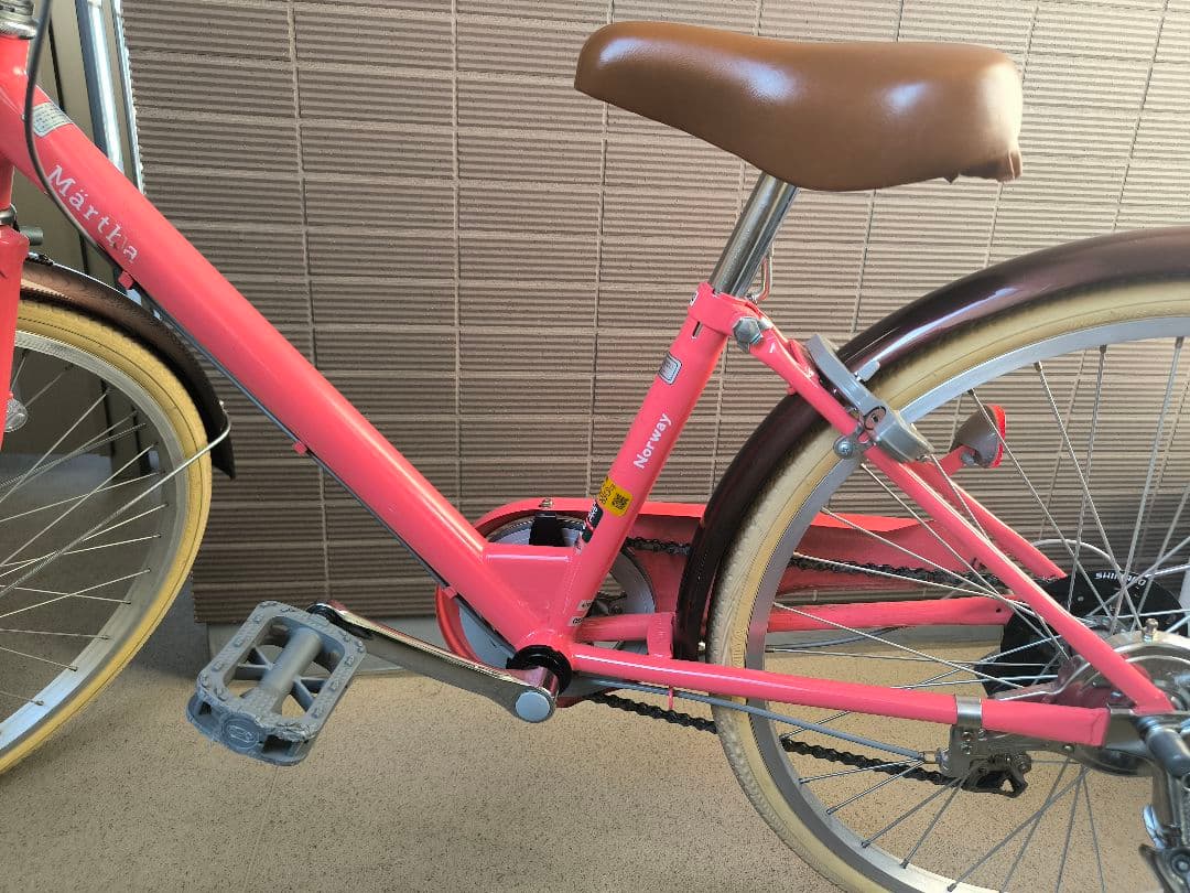 子供自転車　22インチ　シマノ6段変速