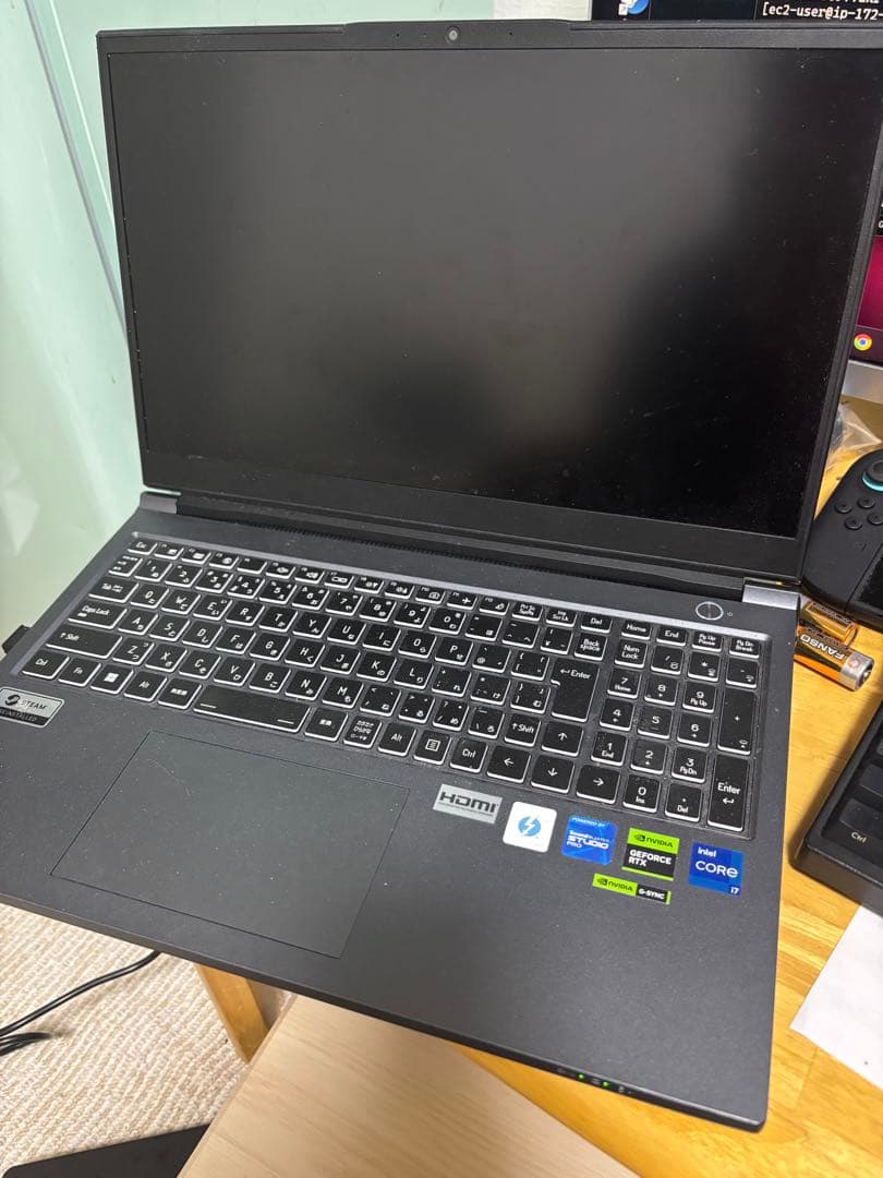 GALLERIA ZL7C-R47メモリ32 SSD 1T