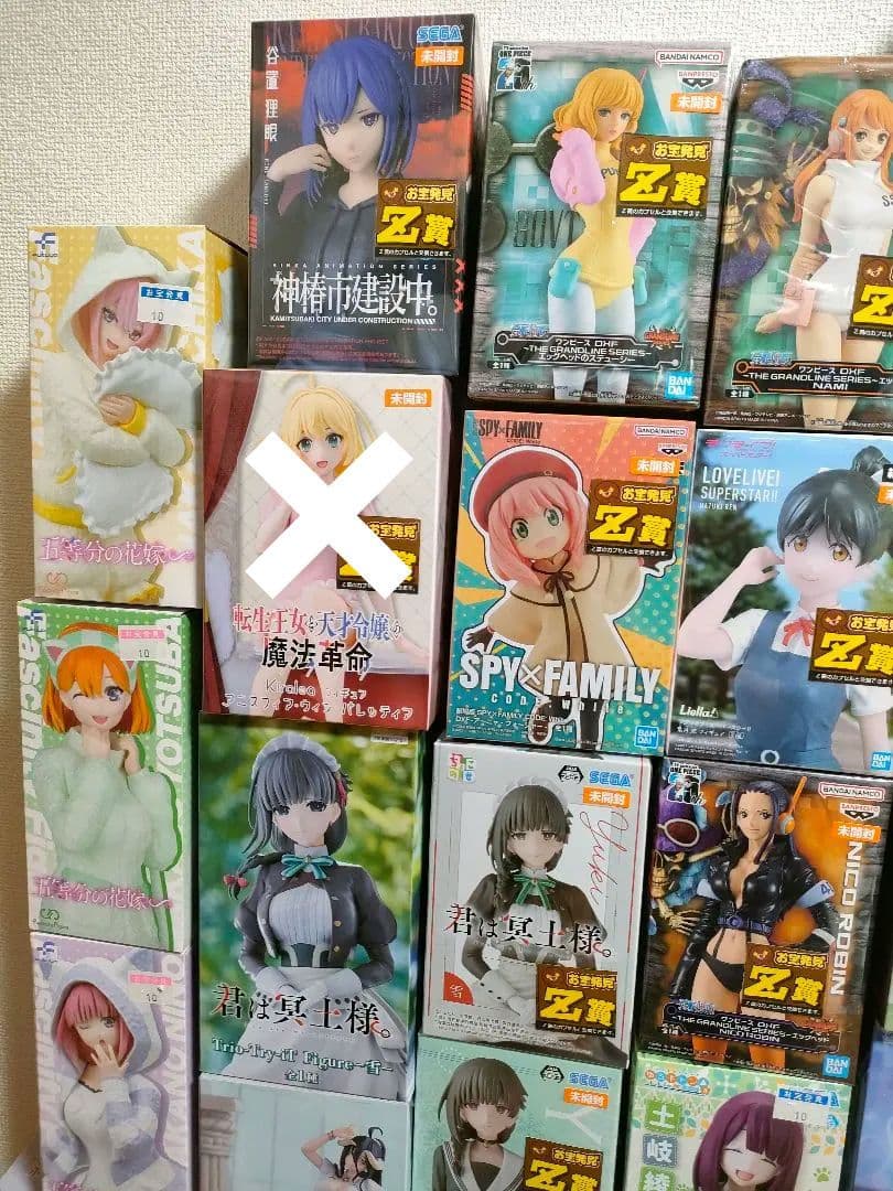 美少女フィギュア　47個　纏め売り　まとめ売り　1番くじ　プライズ