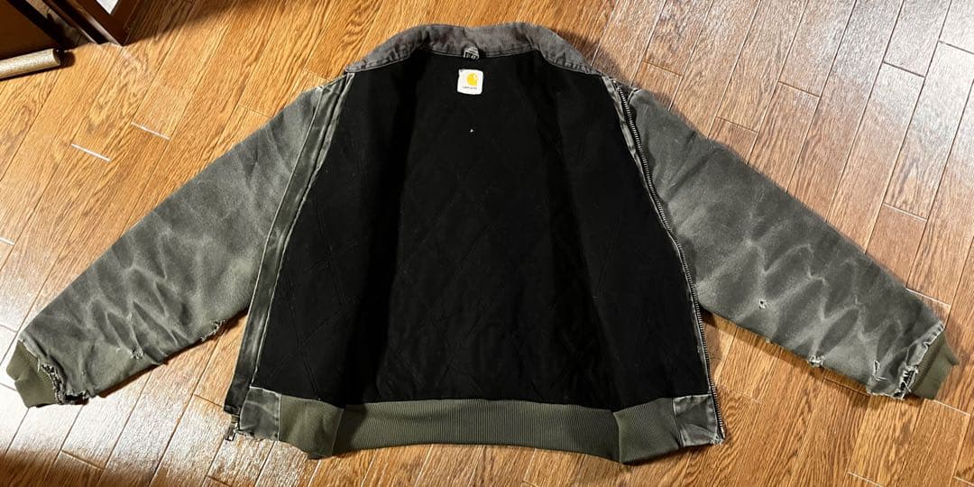 【唯一無二】カーハート サンタフェジャケット J14 MOS(モスグリーン) L