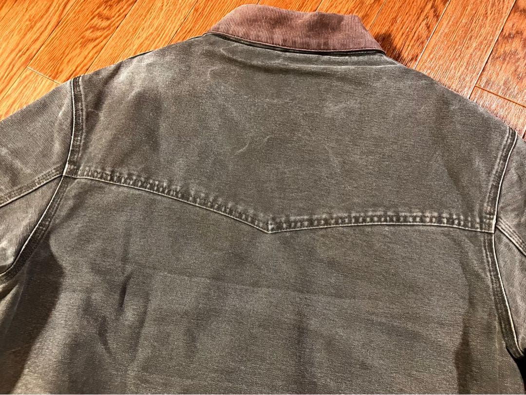 【唯一無二】カーハート サンタフェジャケット J14 MOS(モスグリーン) L