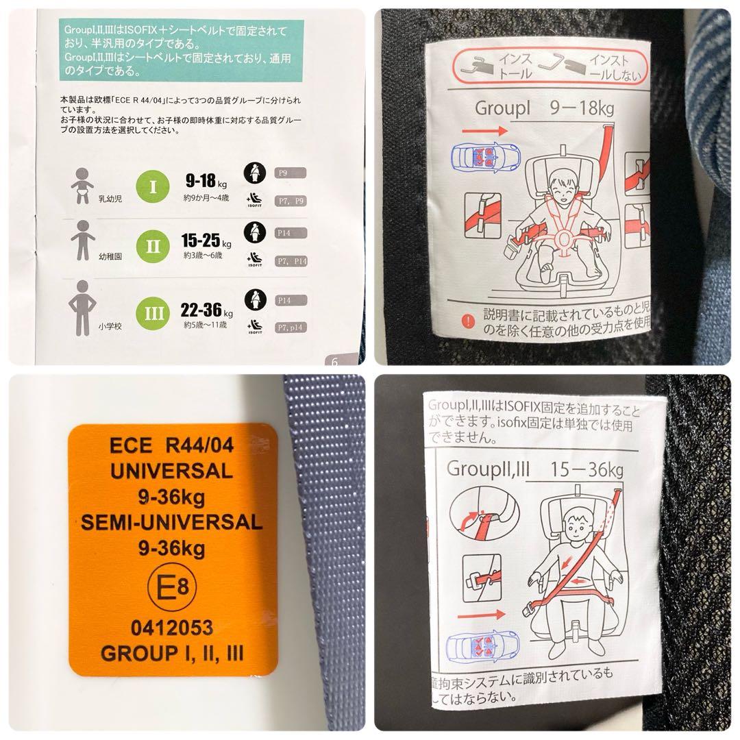innokids チャイルドシート ジュニアシート ISOFIX