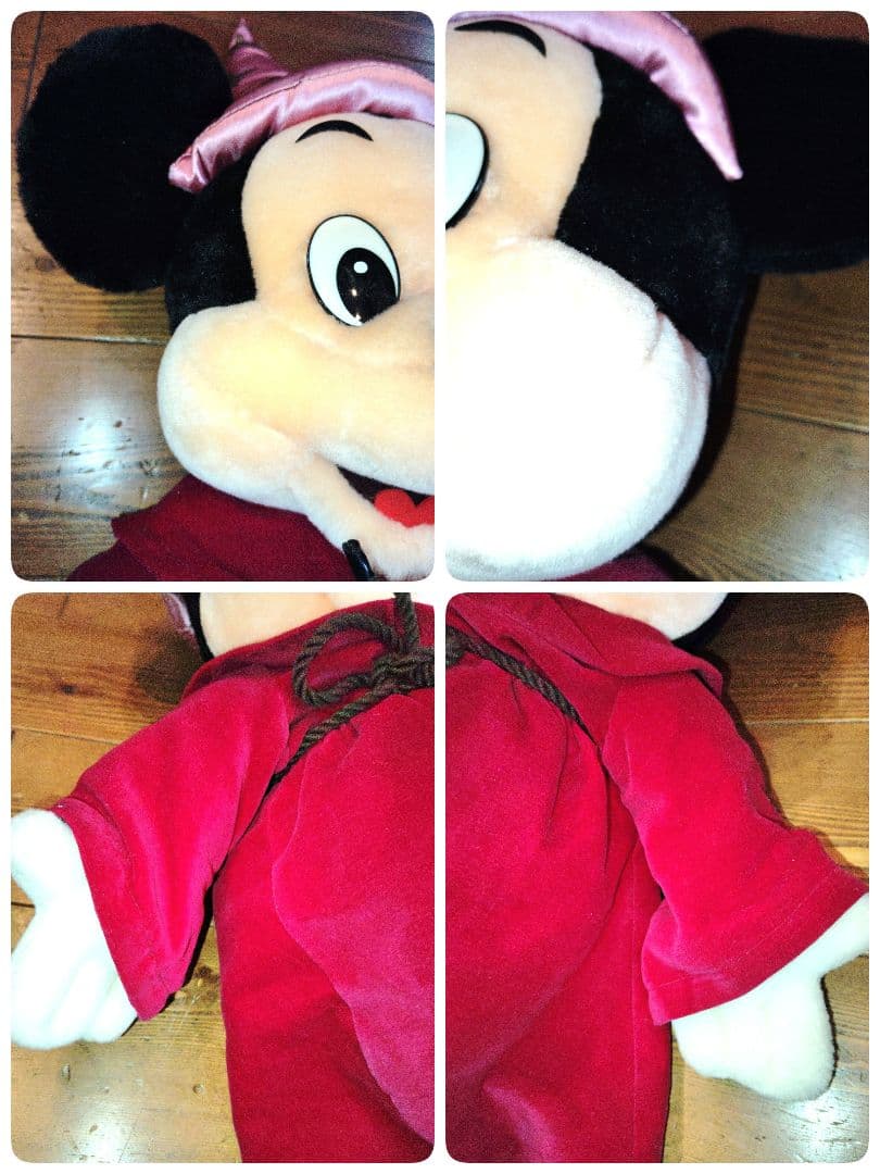 【限定価格】【美品】【激レア】ミッキーファンタジアぬいぐるみ約60cm