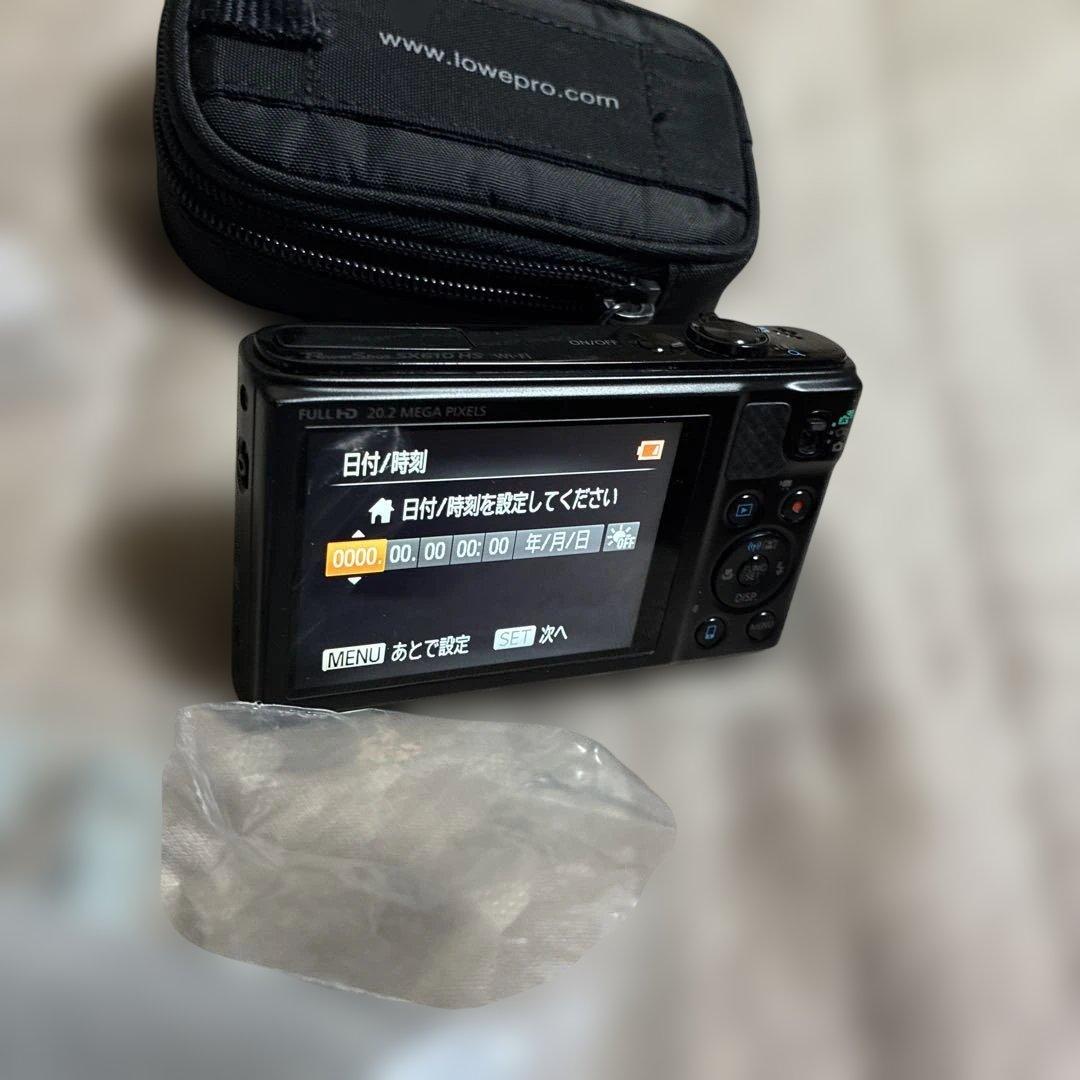 439【動作確認済み美品】Canon powershot SX610HSブラック