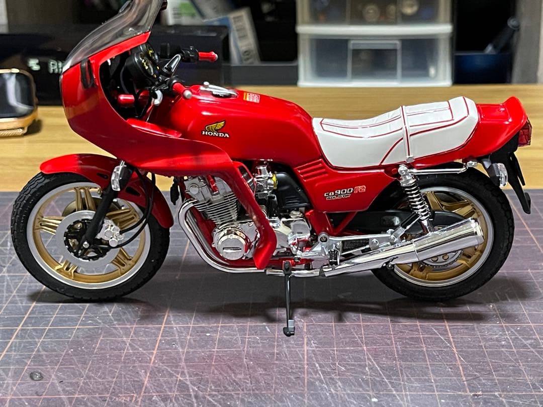 ま*い様 1/12 タミヤ製・CB900FII完成品
