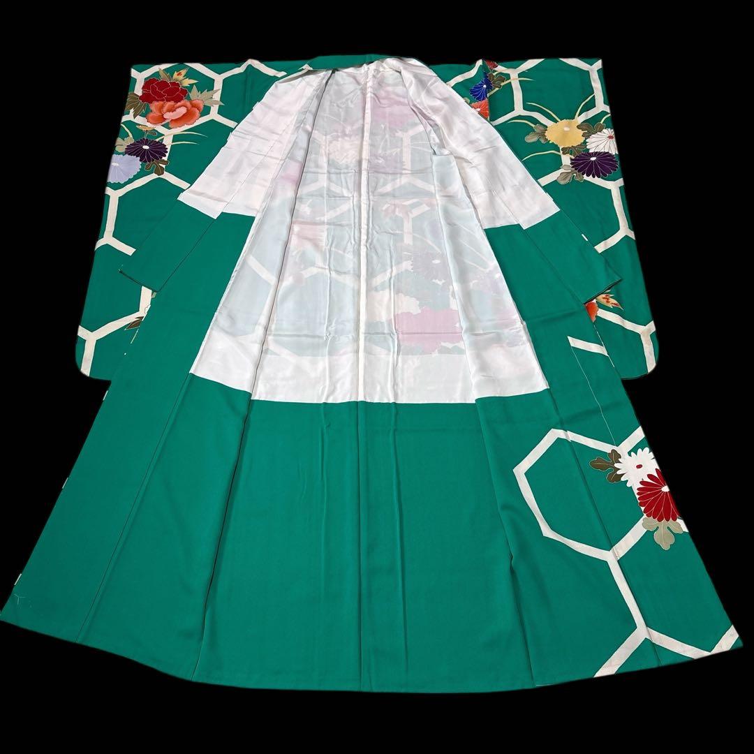 (う59) 百花ノ薫り ✦ 華やぐ大正ロマン アンティーク振袖㊗️④点セット