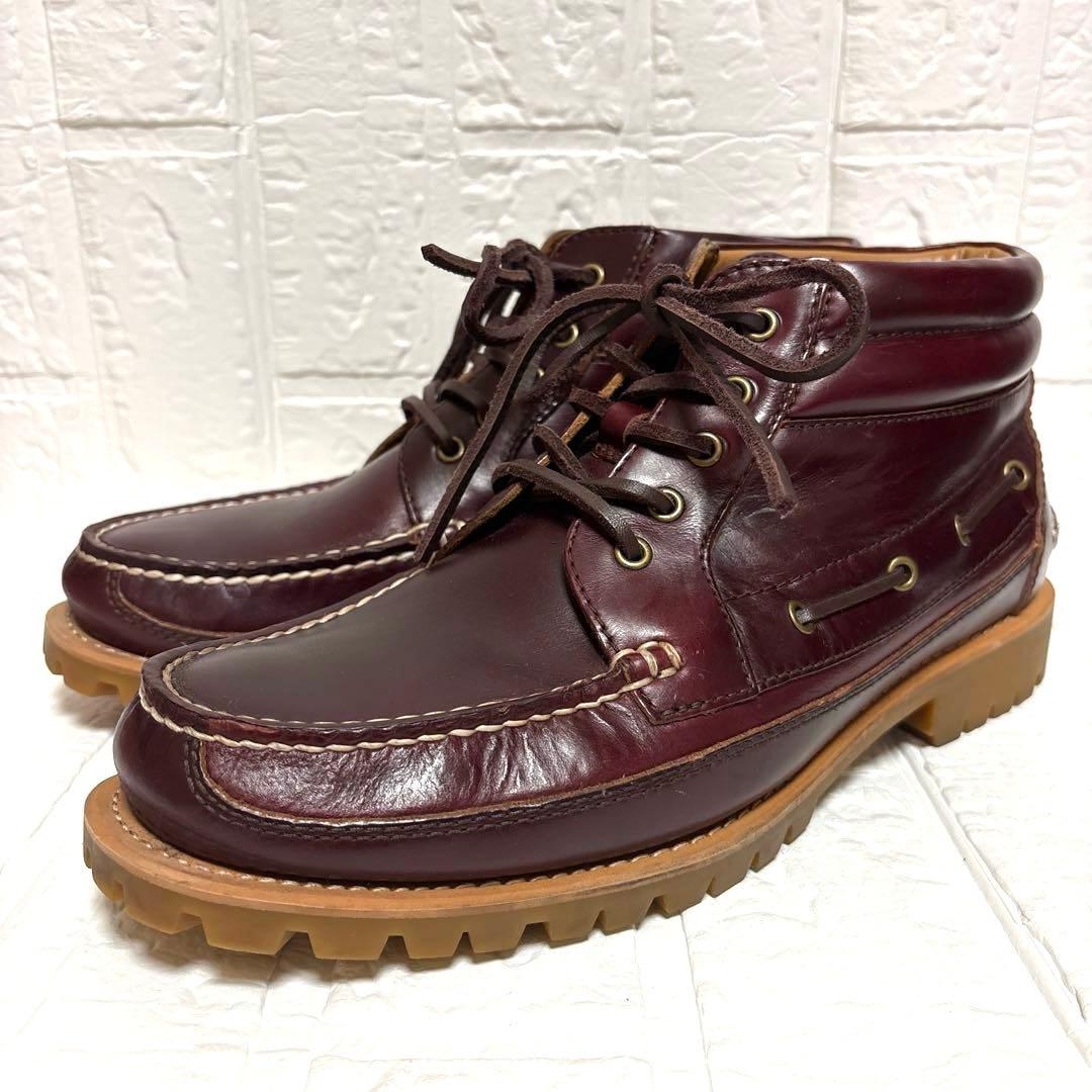 ☆美品☆ REGAL リーガル デッキシューズ ミッドカットブーツ 27cm