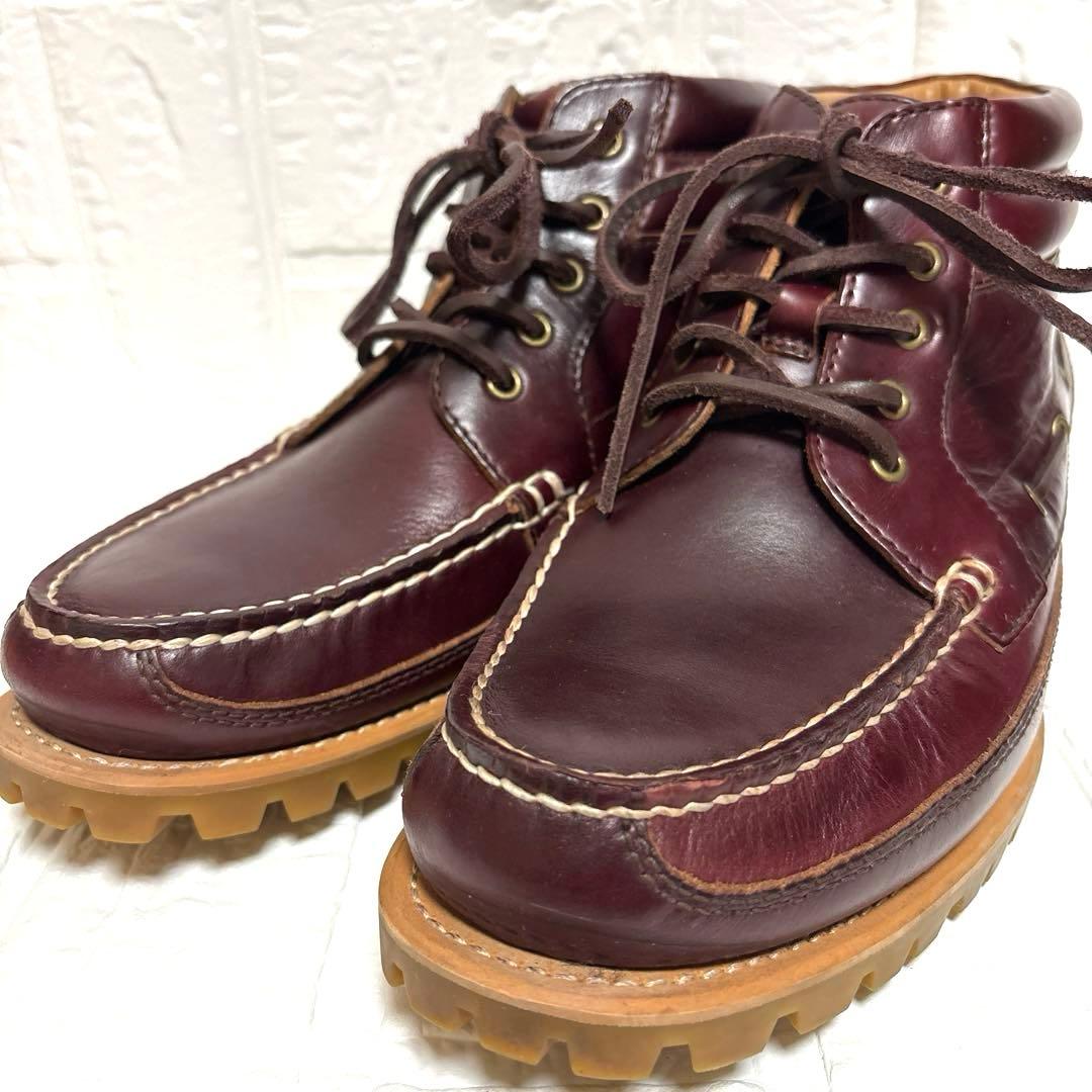 ☆美品☆ REGAL リーガル デッキシューズ ミッドカットブーツ 27cm