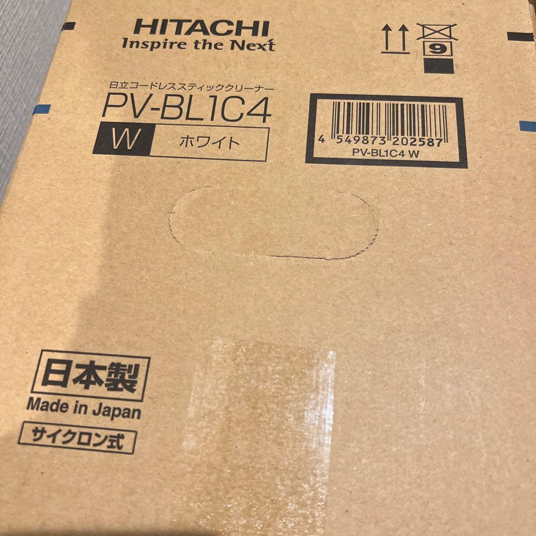 HITACHI スティッククリーナー PV-BL1C4 ホワイト