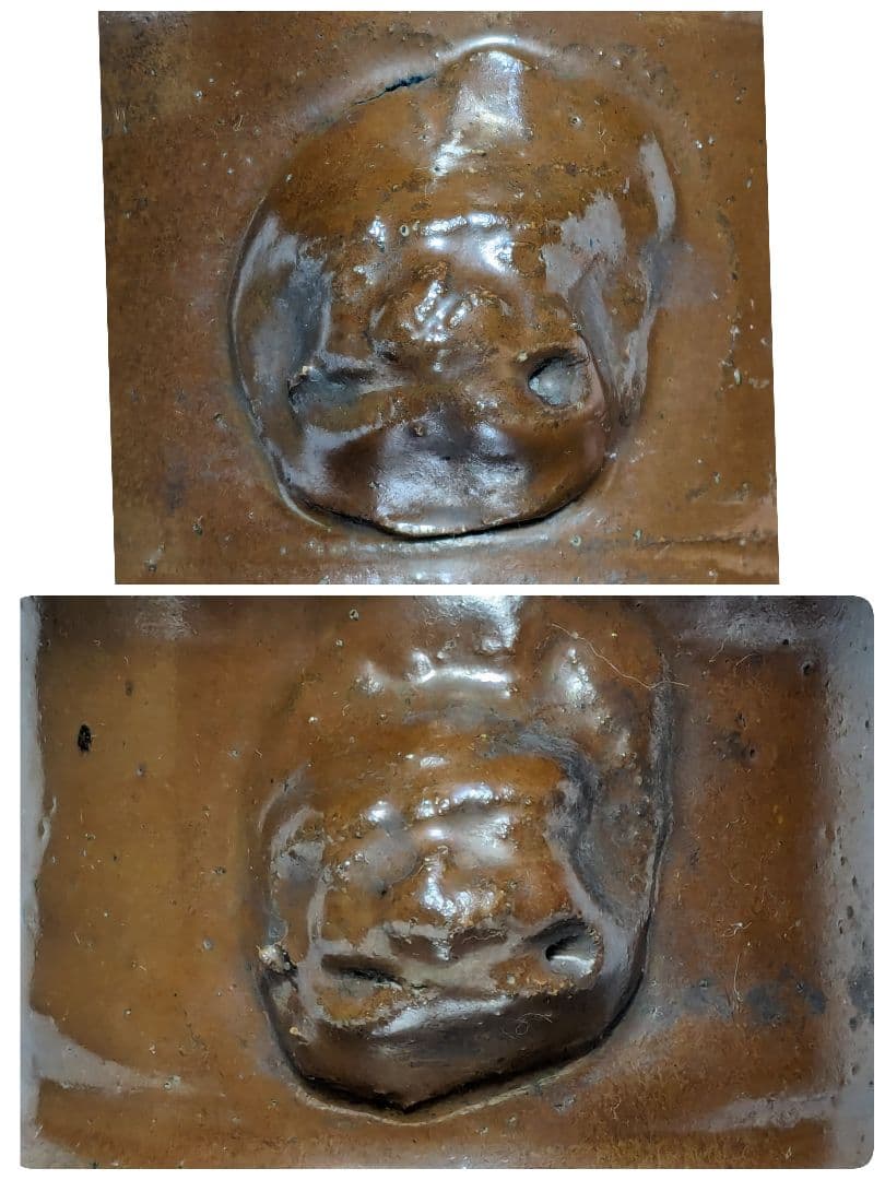 古丹波写or古常滑写 耳付花器 合箱合布 花入 花瓶 フラワーベース 華道具