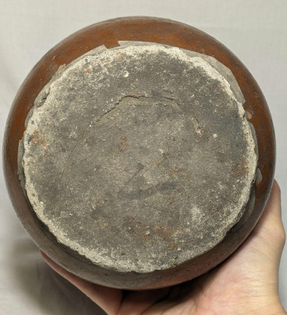 古丹波写or古常滑写 耳付花器 合箱合布 花入 花瓶 フラワーベース 華道具