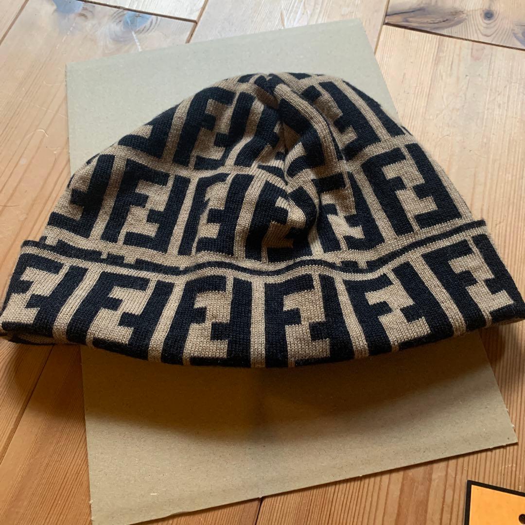 FENDI フェンディ ニット帽　ウール 即日発送‼️