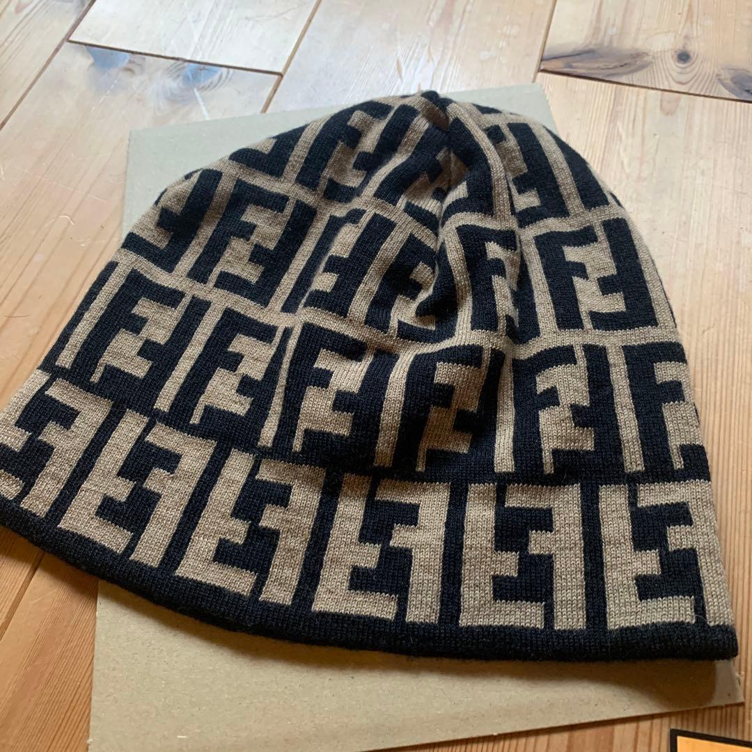 FENDI フェンディ ニット帽　ウール 即日発送‼️