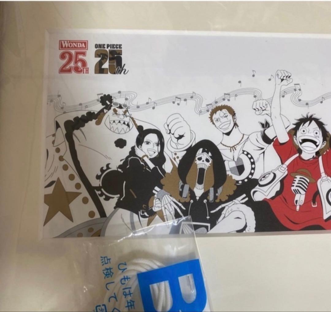 【未開封】【非売品】ワンダ25周年記念 ワンピースコラボポスター