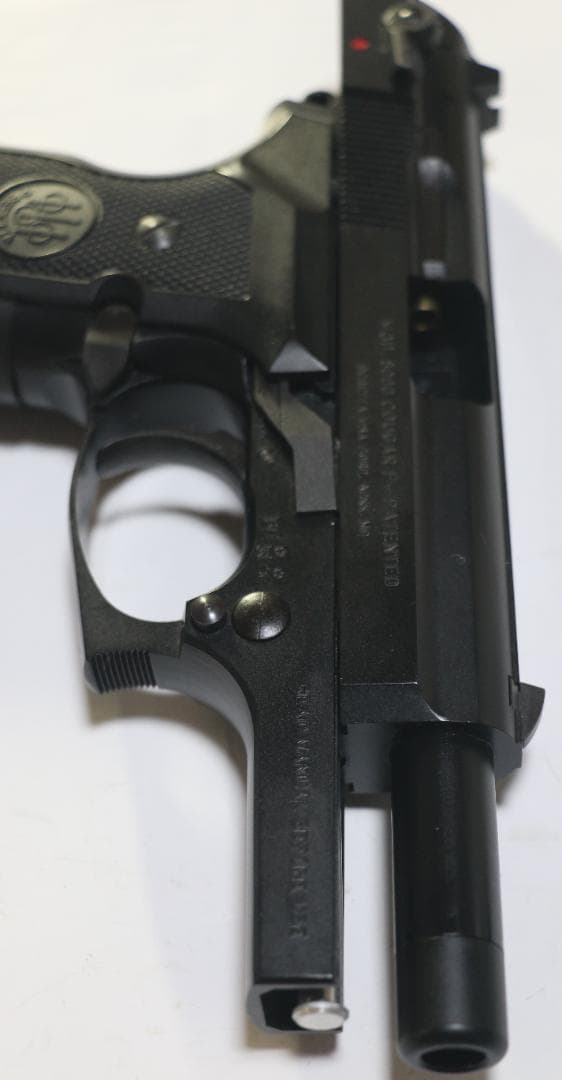 ＫＳＣ製ABS樹脂ガスガン　ベレッタ クーガーＦ　ASGK合法品　消音器セット