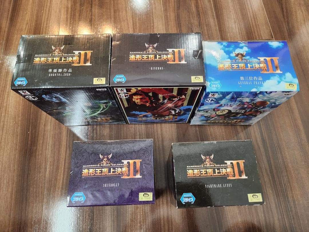 ワンピース 造形王頂上決戦Ⅲ (５個セット) フィギュア