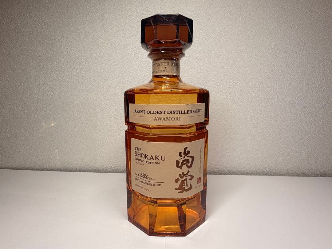 【尚覚】琉球泡盛　THE SHOKAKU 53% 新高級ブランド 国産 古酒