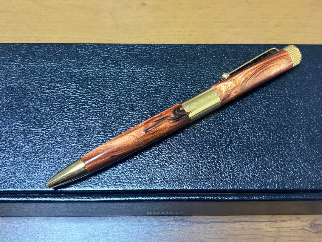 伊東屋 ROMEO ロメオ No.3 限定色 オーリックアンバー ボールペン