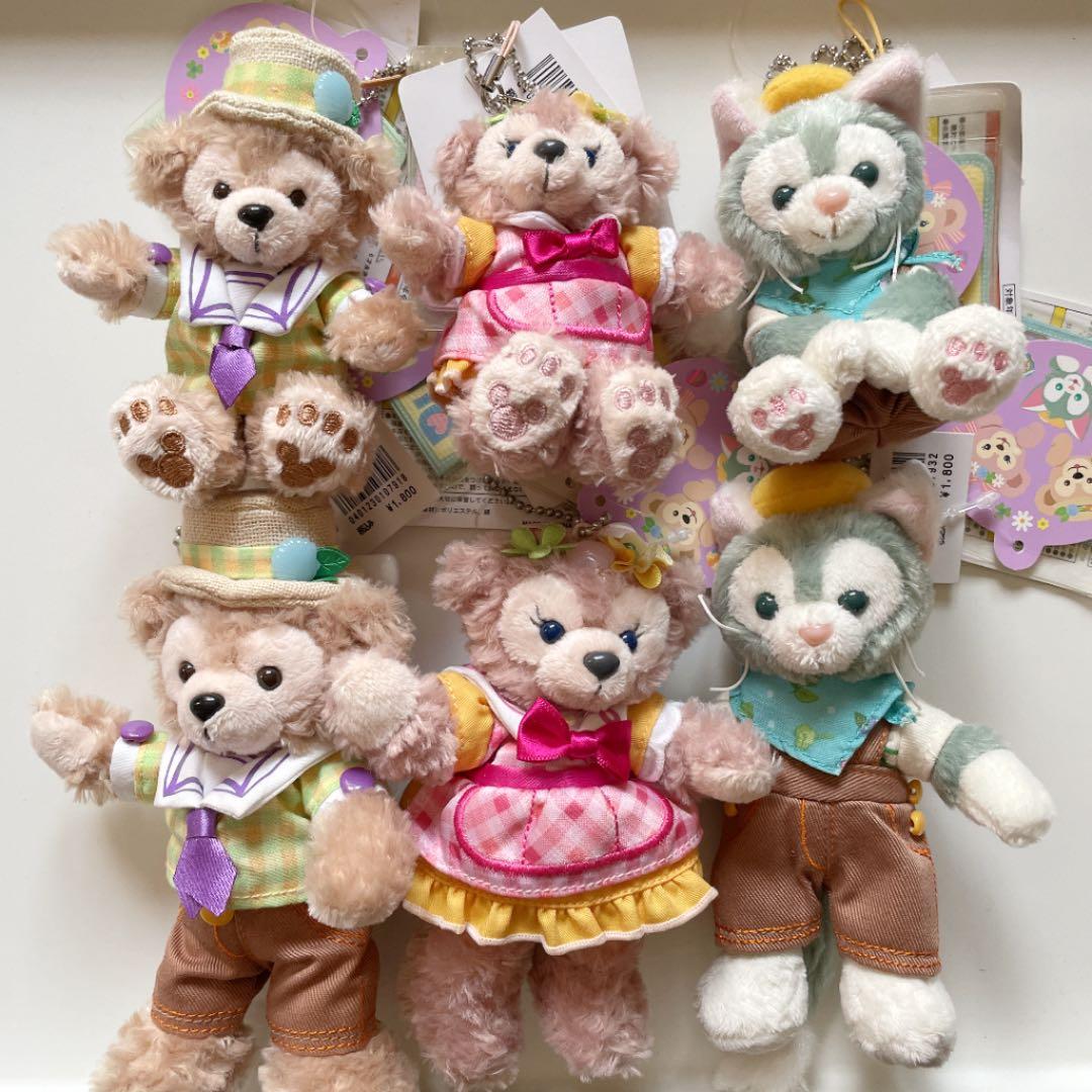 ディズニー ぬいば ダッフィー シェリーメイ ジェラトーニ 2015