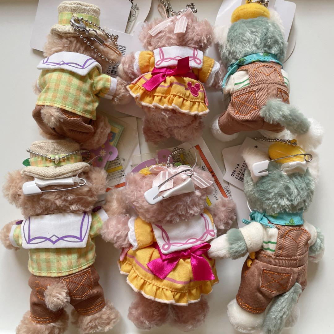 ディズニー ぬいば ダッフィー シェリーメイ ジェラトーニ 2015