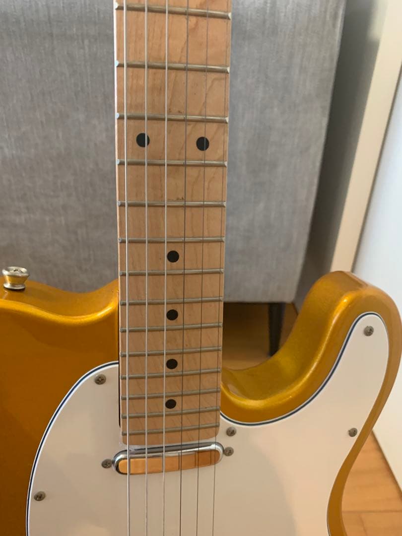 プレイテック PlayTech テレキャスター　綺麗なゴールド