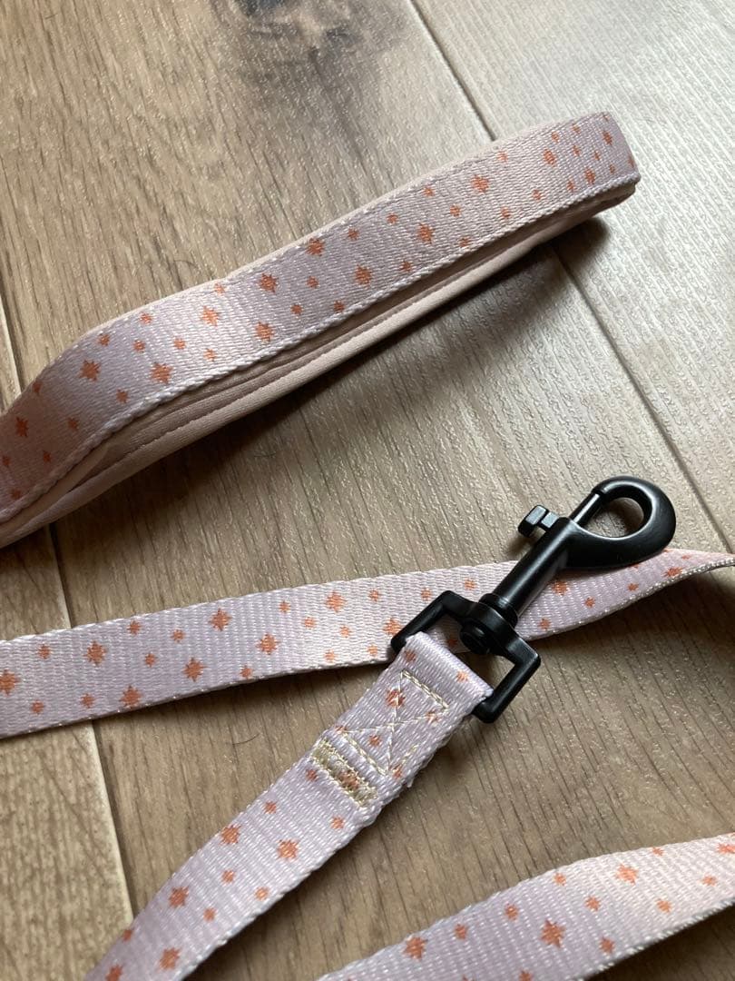 【イギリス製】中型、大型犬　カラー、ハーネス、リード、プーバック　4点セット