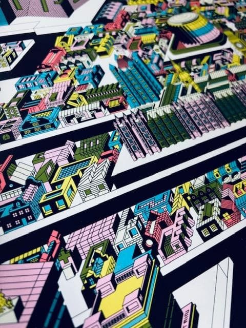 額装品/London poster/ピーター・ジャドソン/ポスター/インテリア