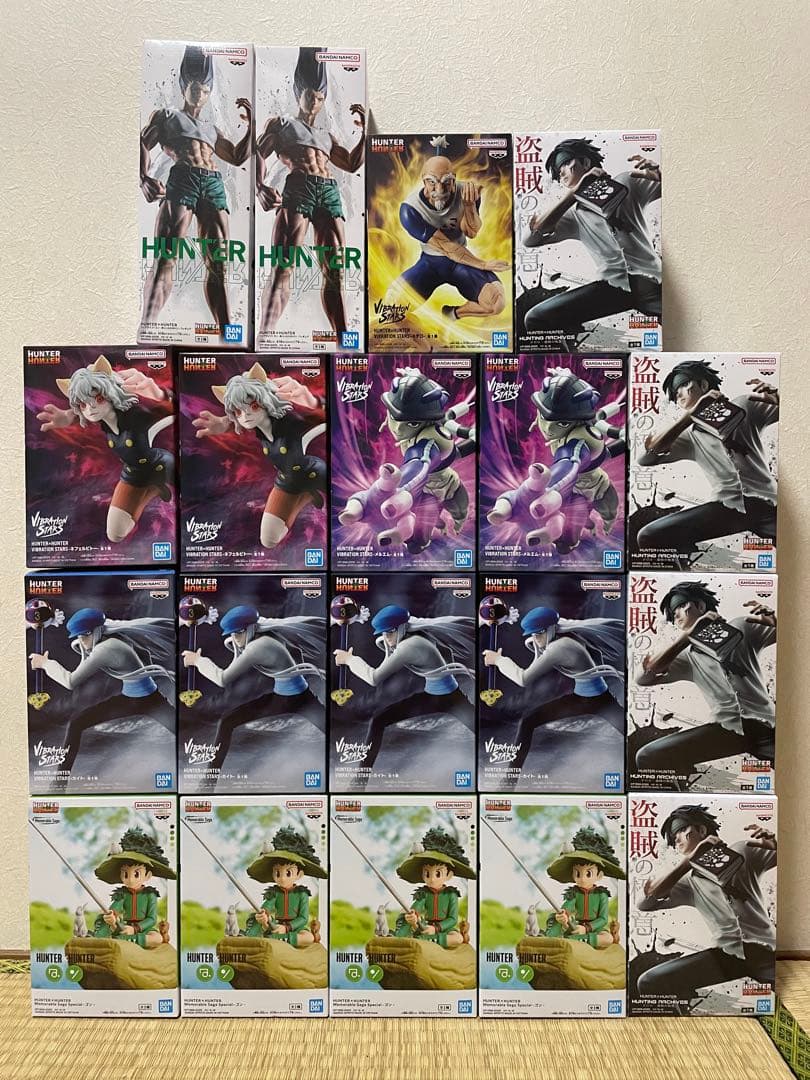 ハンターハンター VIBRATION STARS ゴン クロロ フィギュア 19