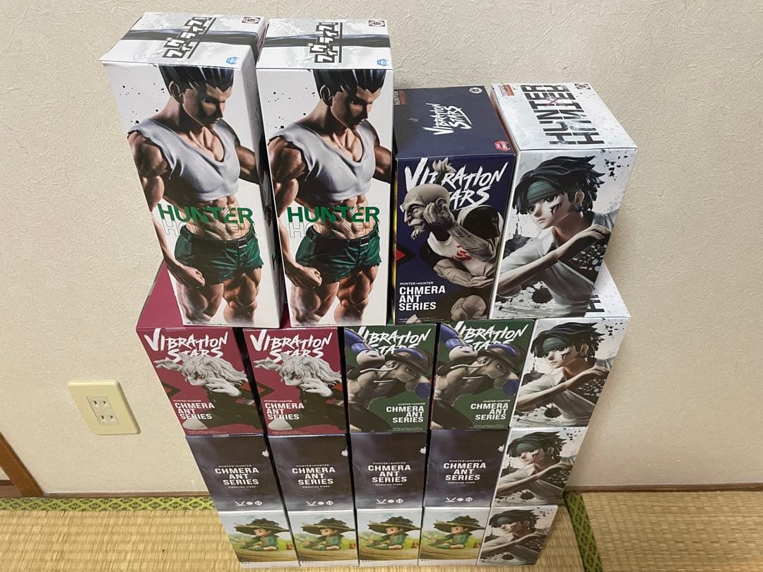ハンターハンター VIBRATION STARS ゴン クロロ フィギュア 19
