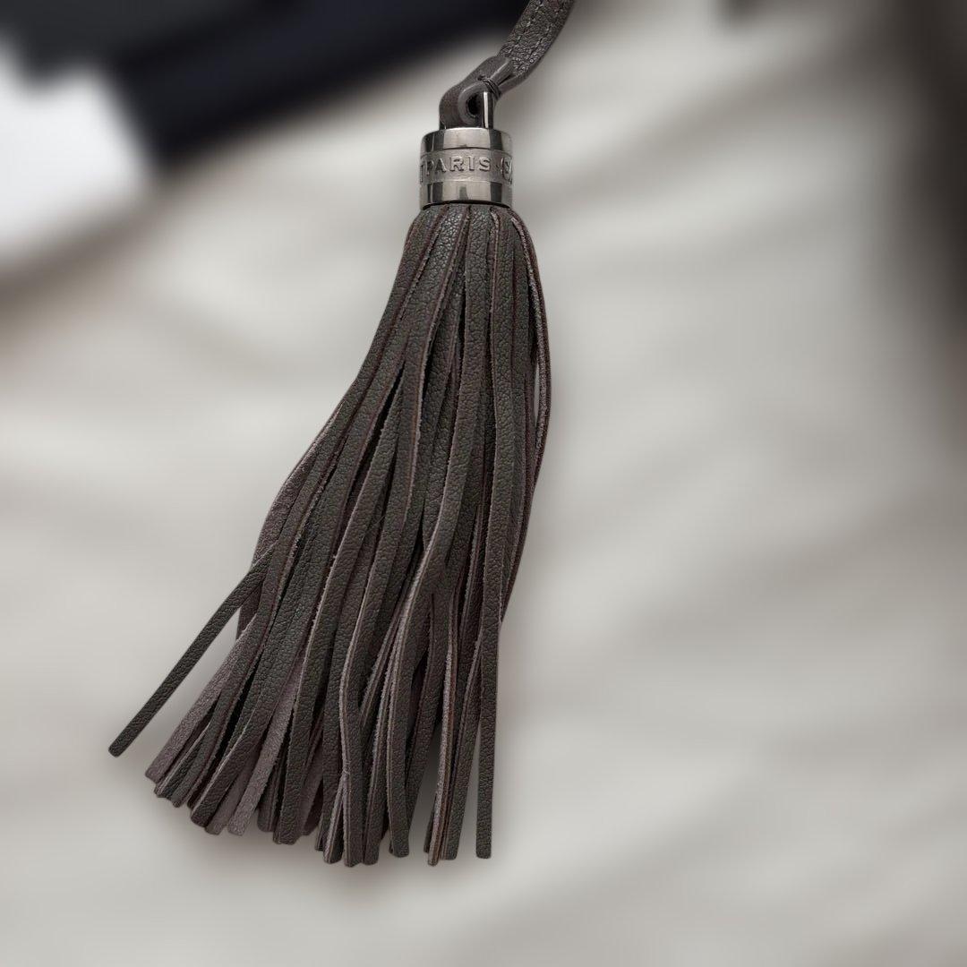 【レシート有り】サンローラン　ルーカメラバッグ　ショルダー　グレー