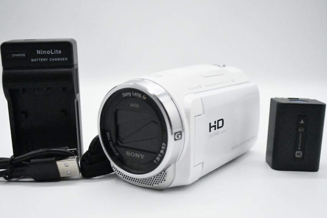 ★美品★ Sony ソニー HDR-CX680 ハンディカム　ホワイト