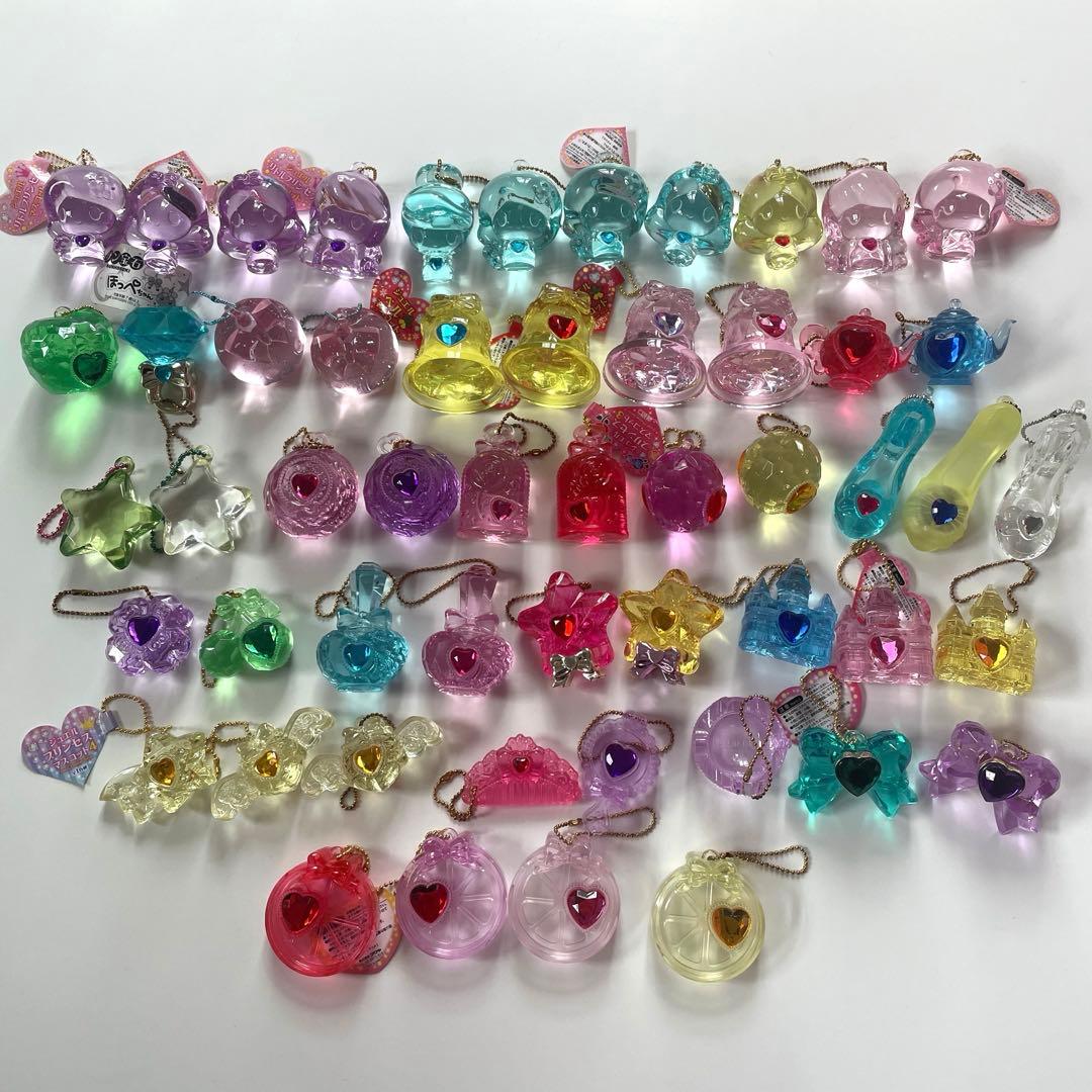 大量 バラ売り可 キラキラ アクリルアイス キーホルダー フクヤ