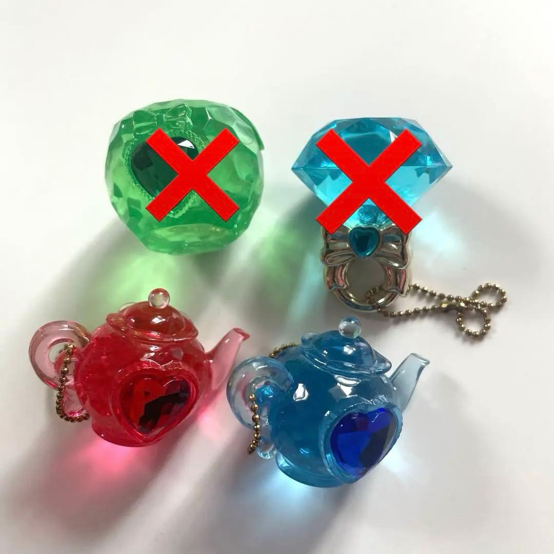 大量 バラ売り可 キラキラ アクリルアイス キーホルダー フクヤ