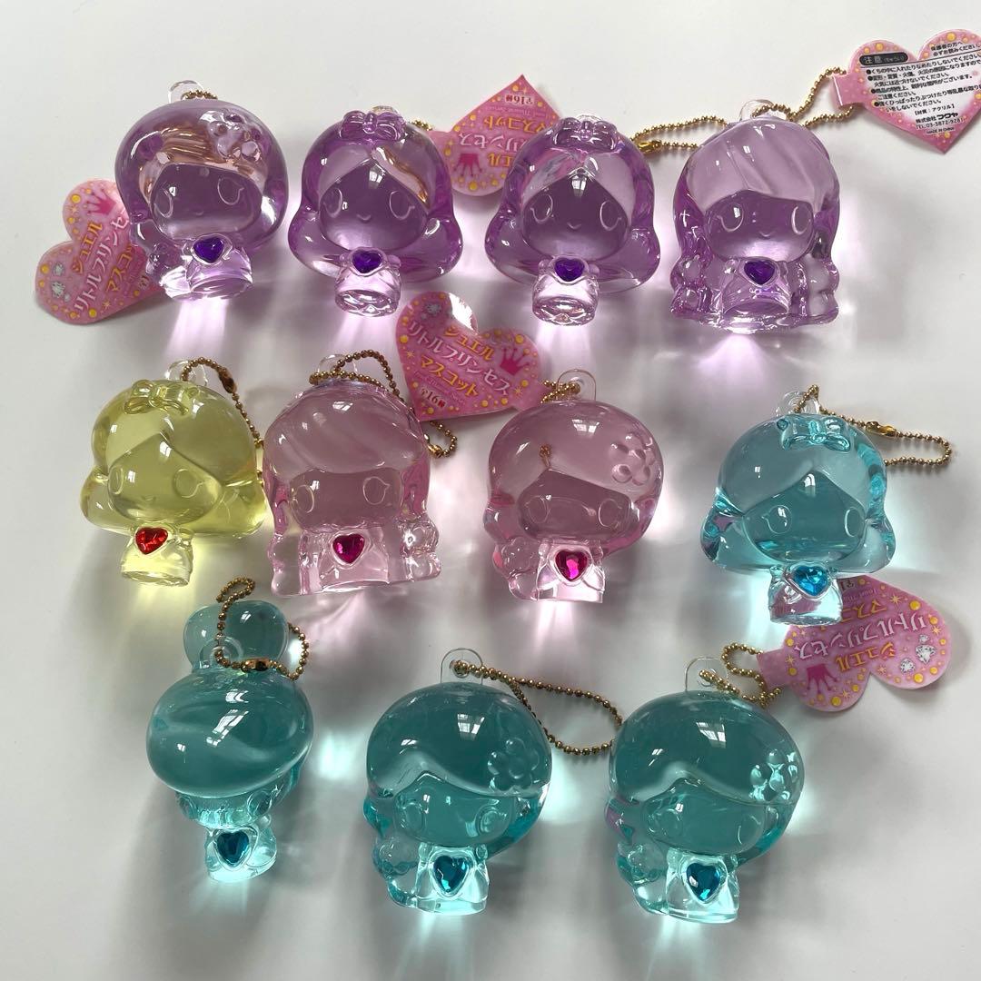 大量 バラ売り可 キラキラ アクリルアイス キーホルダー フクヤ