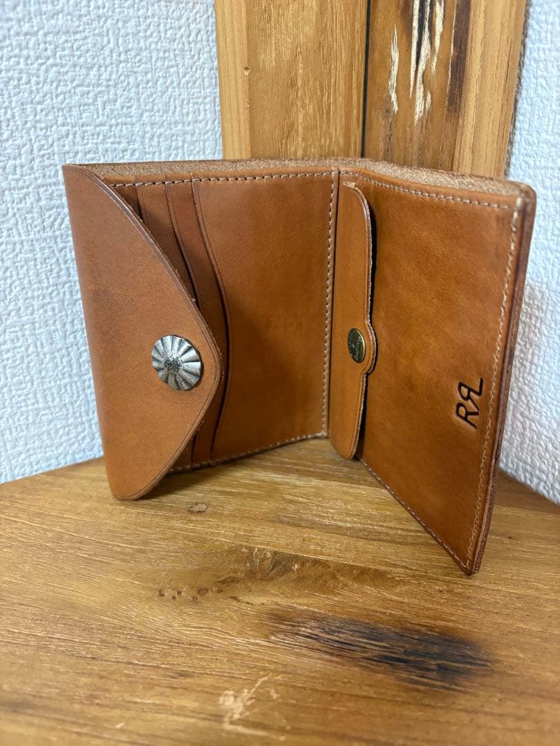RRL コンチョ　レザー　ウォレット　ダブルアールエル　財布